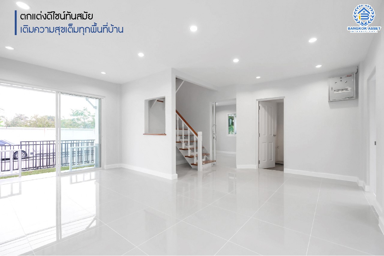 บ้านมือสองตกแต่งใหม่ คุณภาพแบรนด์ LH ม.ชลลดา บางใหญ่-เซ็นทรัลเวสต์เกต เนื้อที่ 52.5 ตร.ว. ฟังก์ชั่น 4 ห้องนอน(มีห้องนอนชั้นล่าง) 2 ห้องน้ำ Facilities ครบครัน พร้อมทุกการเข้าอยู่ บนทำเลเดินทางสะดวก ใกล้ ถ.กาญจนาภิเษก และเพียง 10 นาทีถึงรถไฟฟ้า "สถานีคลองบางไผ่"